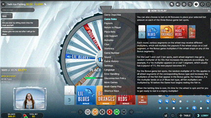 Regole del gioco Ice Fishing — seconda schermata