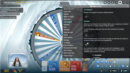 Supporto live Ice Fishing